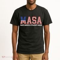 MASA Make America Straight Again Tall T-Shirt thumb 2