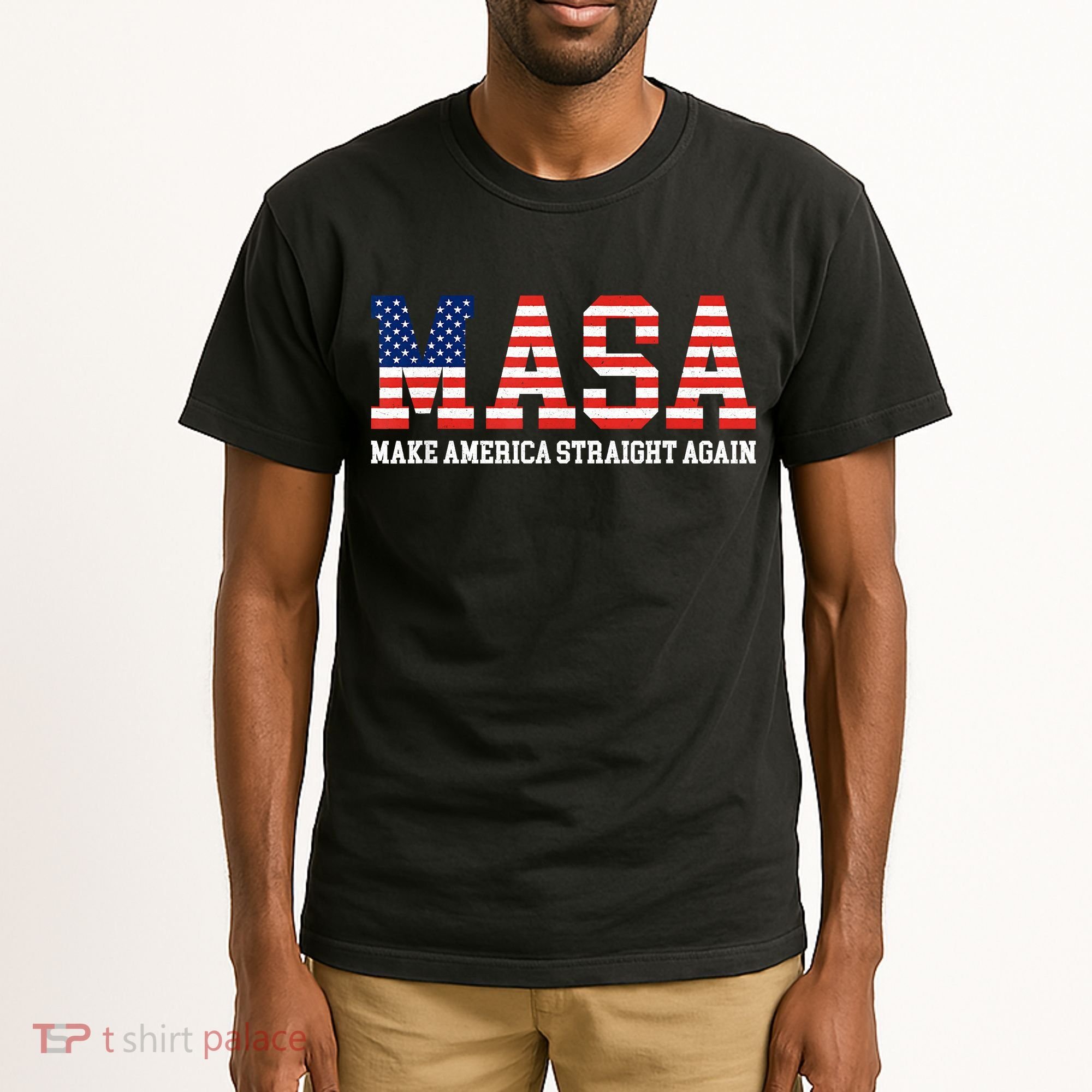MASA Make America Straight Again Tall T-Shirt