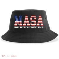 MASA Make America Straight Again Sustainable Bucket Hat thumb 0