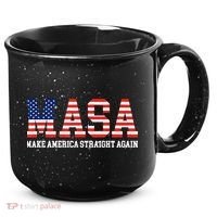 MASA Make America Straight Again 15oz Campfire Ceramic Mug thumb 0