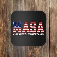 MASA Make America Straight Again Coaster thumb 0