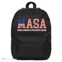 MASA Make America Straight Again 16 in Basic Backpack thumb 0