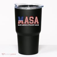 MASA Make America Straight Again Tumbler thumb 0