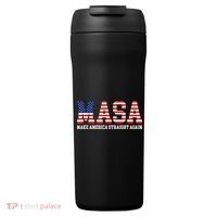 MASA Make America Straight Again 24oz Duet Stainless Steel Tumbler thumb 0