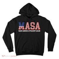 MASA Make America Straight Again Tall Hoodie thumb 0