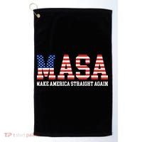MASA Make America Straight Again Golf Towel thumb 0
