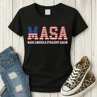 MASA Make America Straight Again Women's T-Shirt thumb 3