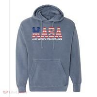 MASA Make America Straight Again Comfort Colors Garment-Dyed Hooded Sweatshirt thumb 0