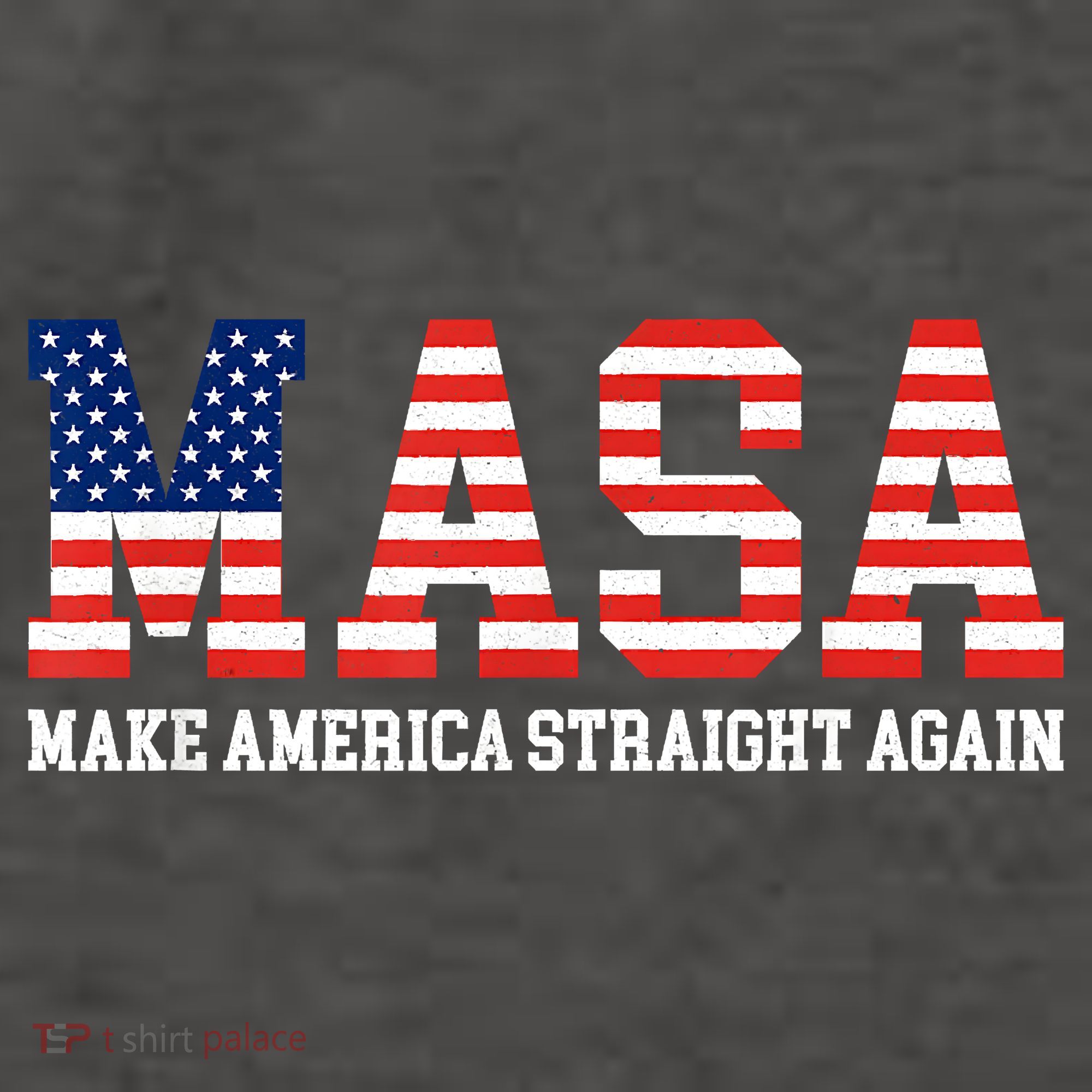 MASA Make America Straight Again Vector Backpack