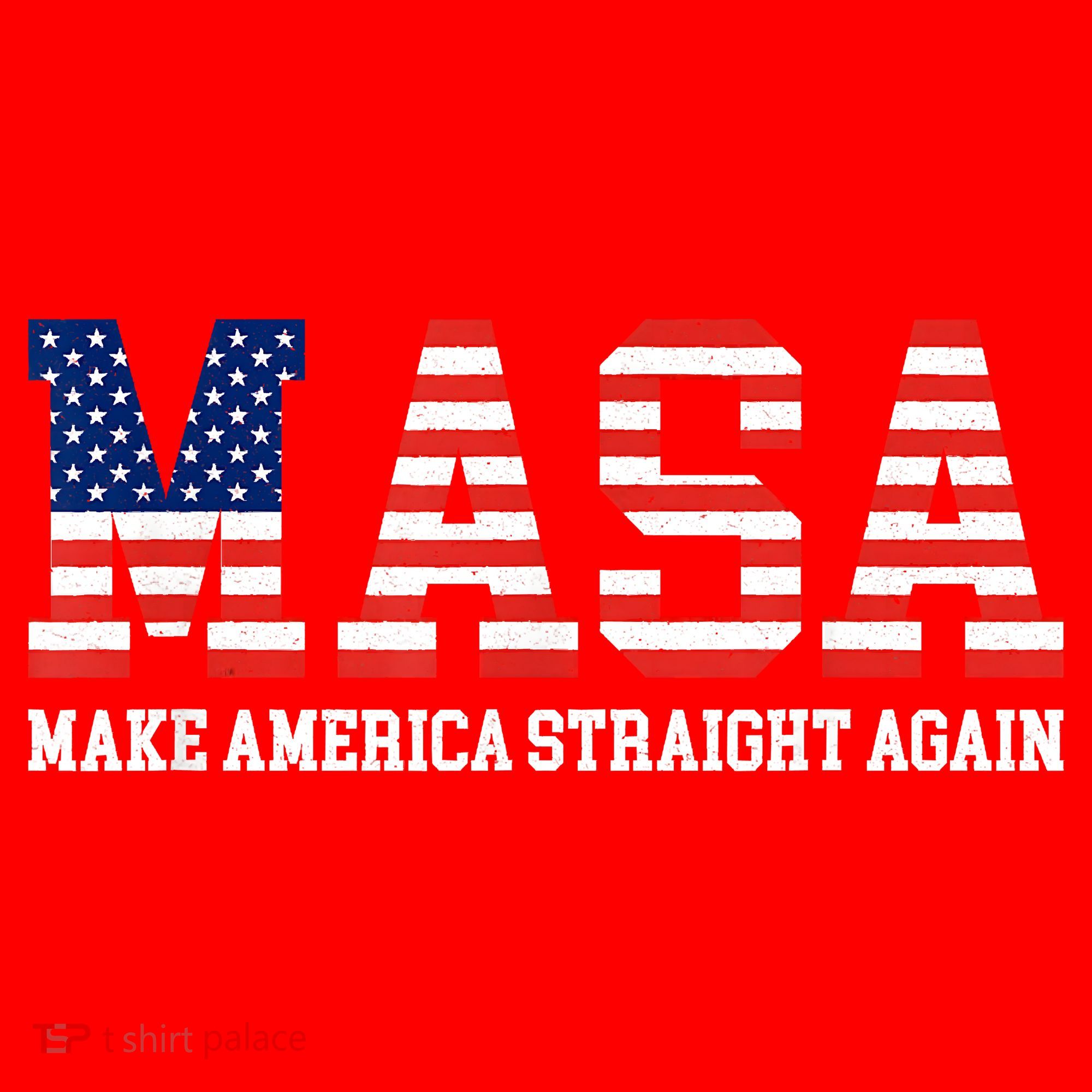 MASA Make America Straight Again Santa Hat