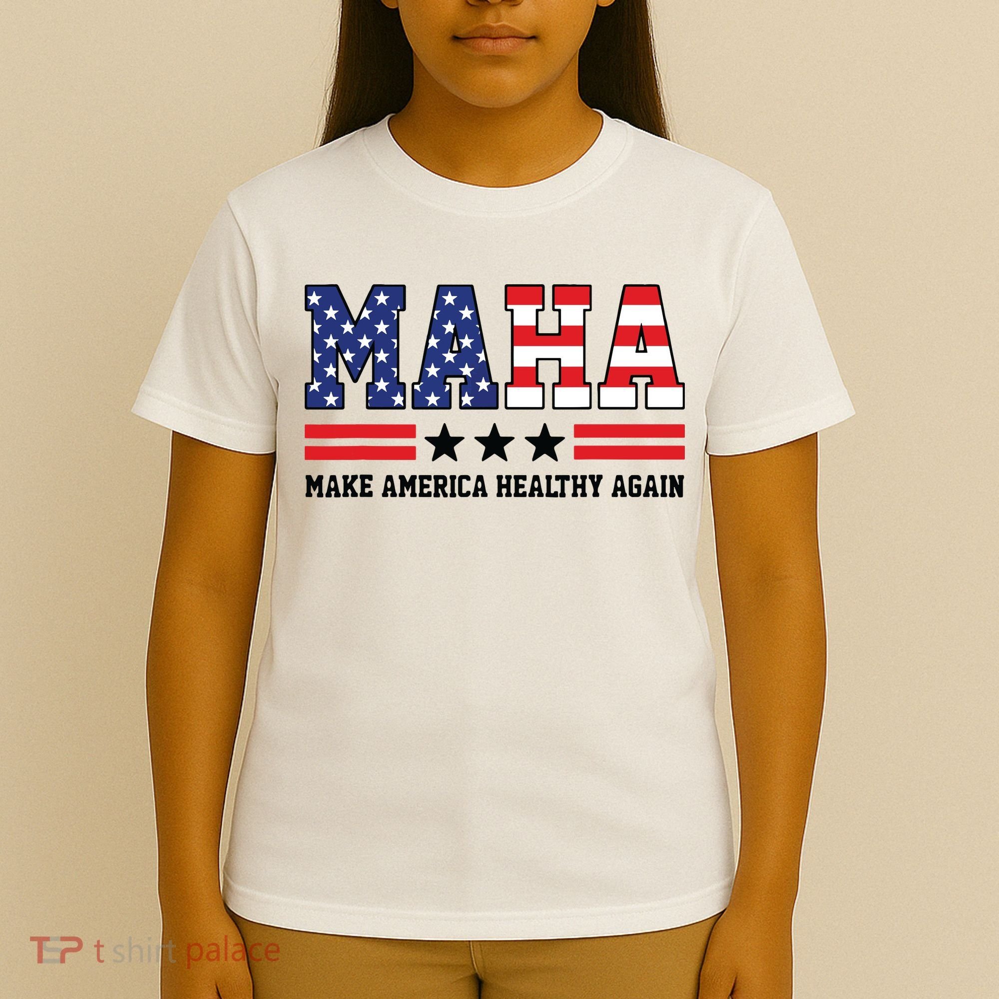 Maha Make America Healthy Again Us Patriotic T-Shirt