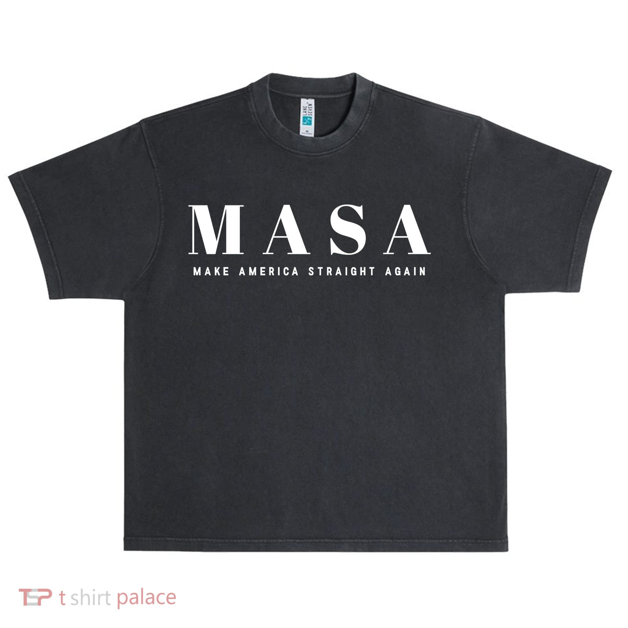 MASA Make America Straight Again Urban Oversized Heavyweight T-Shirt