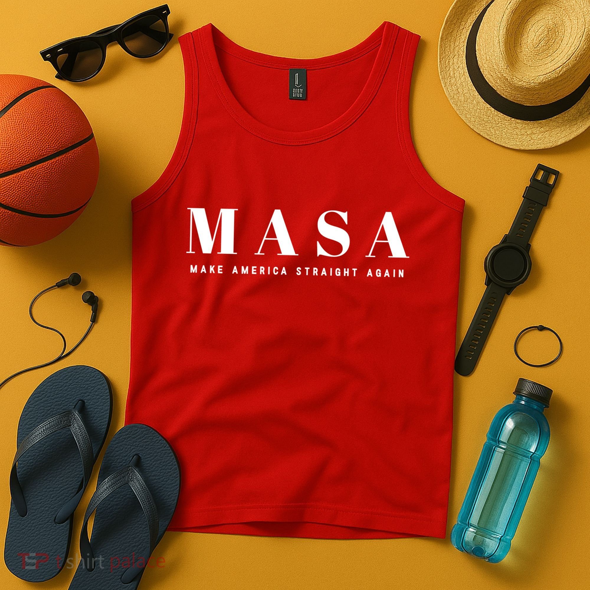 MASA Make America Straight Again Tank Top