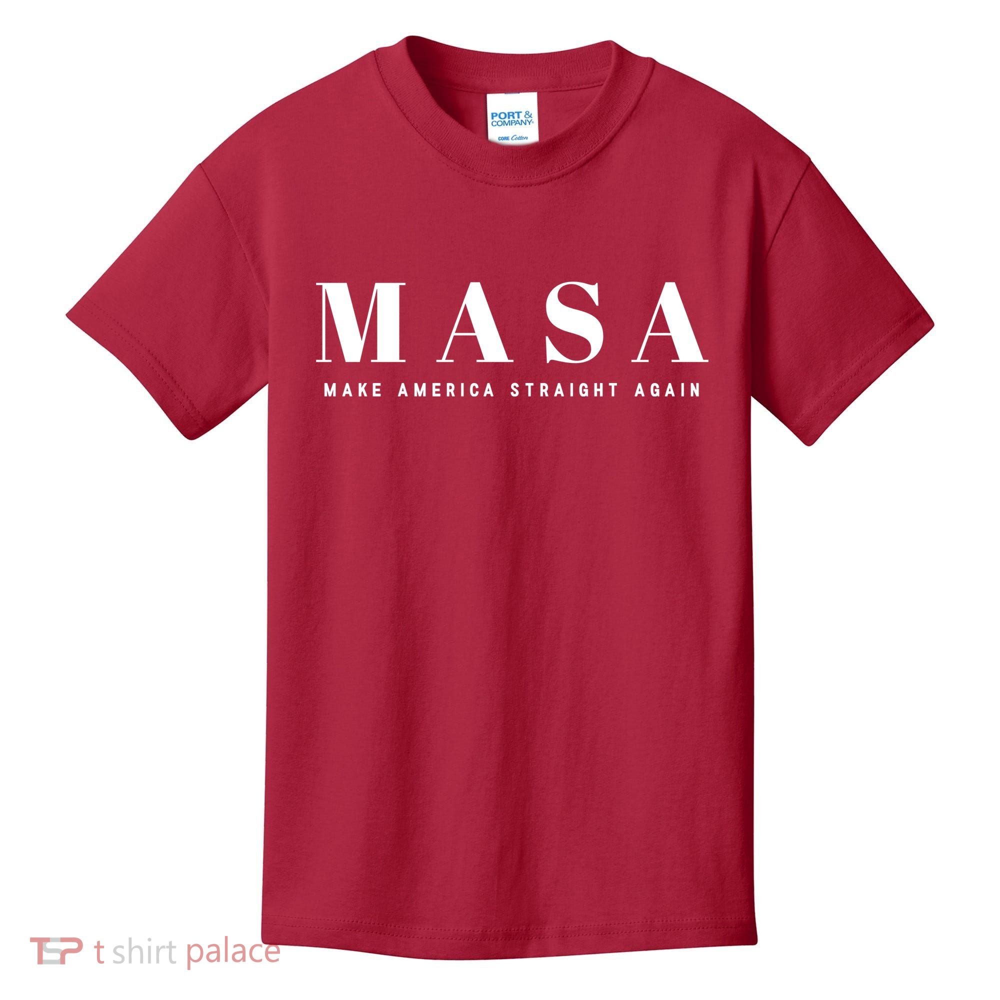 MASA Make America Straight Again Kids T-Shirt