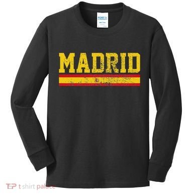Madrid Kids Long Sleeve Shirt