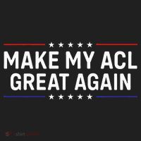 Make My Acl Great Again Knee Surgery Beanie thumb 2