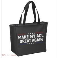 Make My Acl Great Again Knee Surgery Tote Bag thumb 2