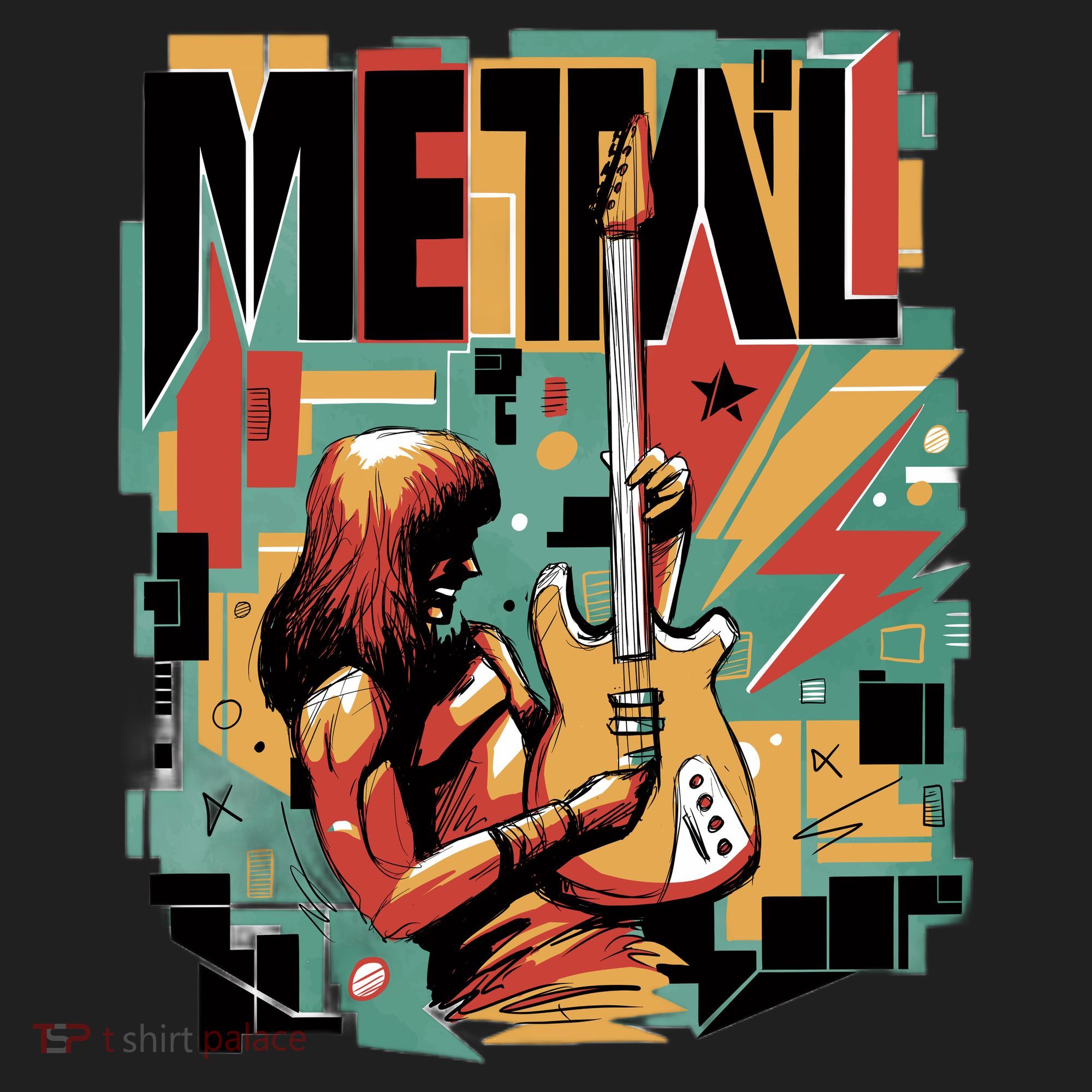 Metal Music Abstract Women's Sweatshirt