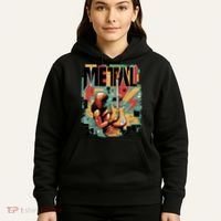 Metal Music Abstract Hoodie thumb 5