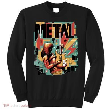 Metal Music Abstract Sweatshirt