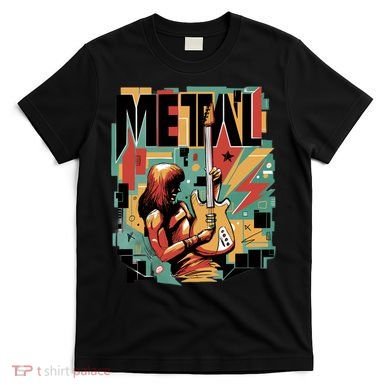 Metal Music Abstract T-Shirt