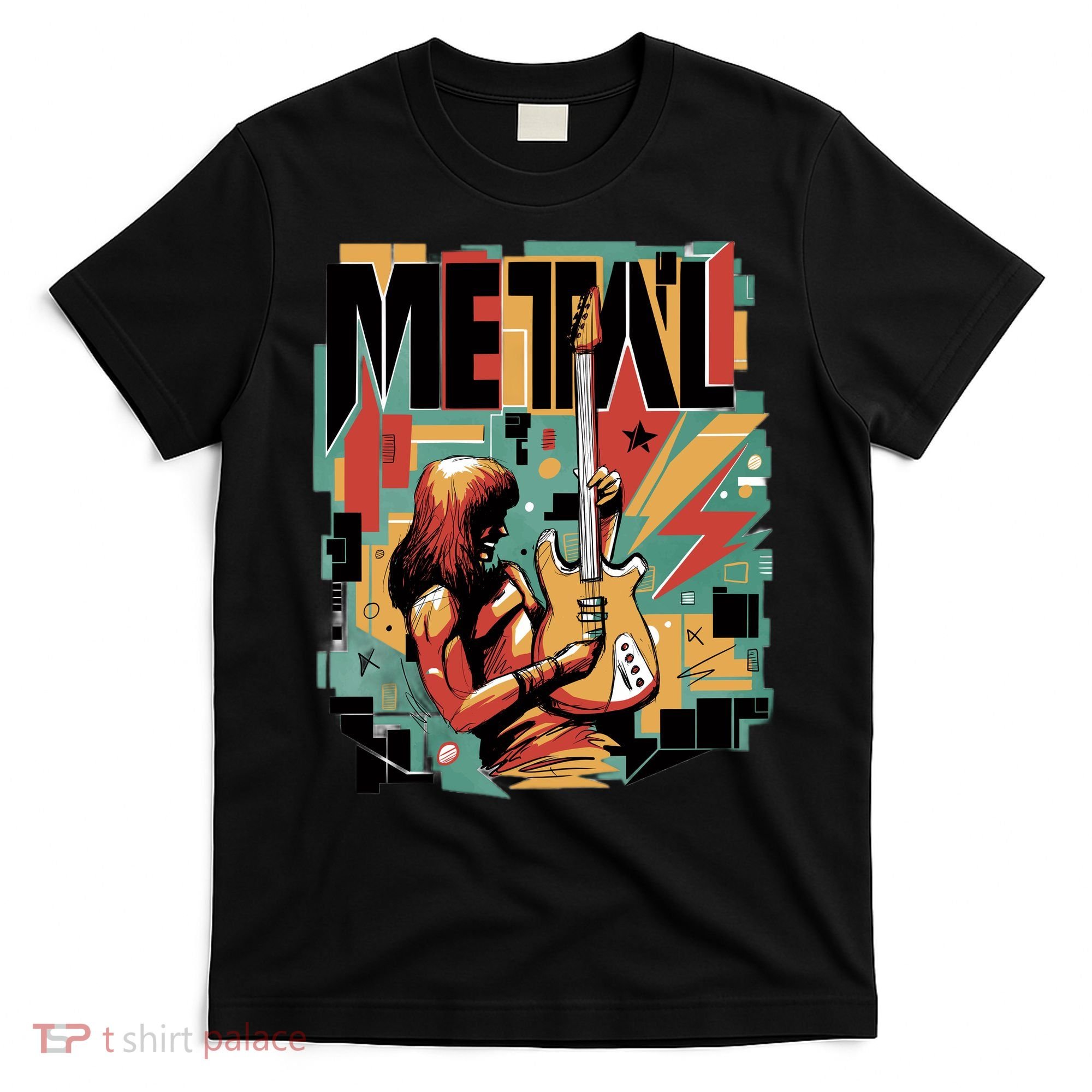 Metal Music Abstract T-Shirt