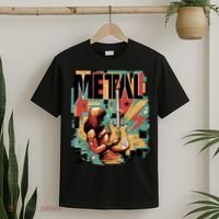 Metal Music Abstract T-Shirt thumb 2