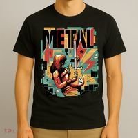 Metal Music Abstract T-Shirt thumb 3