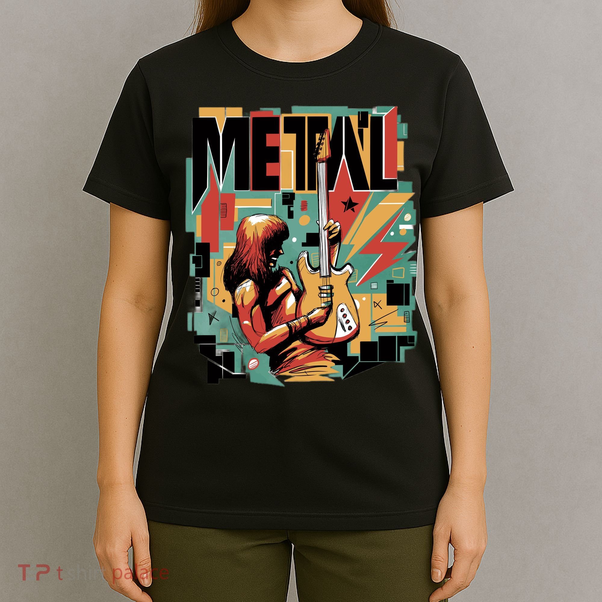 Metal Music Abstract T-Shirt