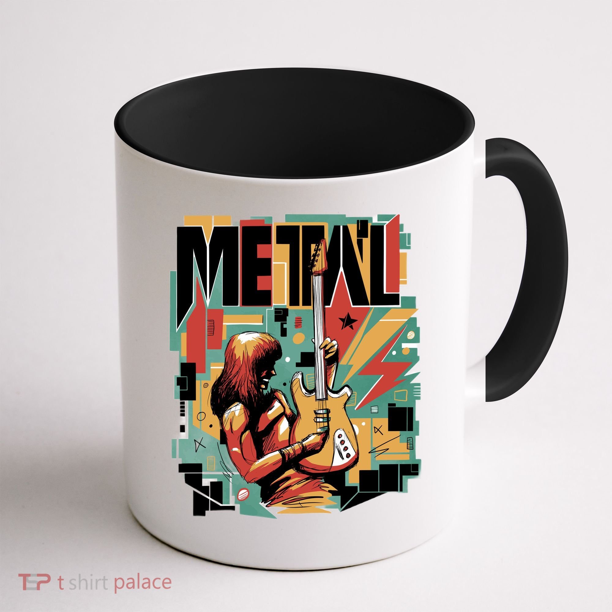 Metal Music Abstract Coffee Mug