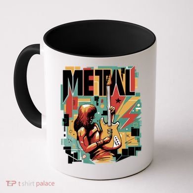 Metal Music Abstract Coffee Mug