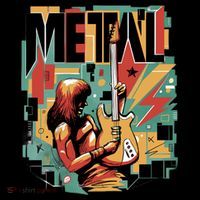 Metal Music Abstract Coaster thumb 2