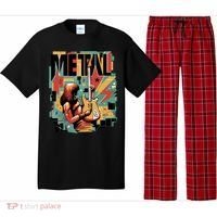 Metal Music Abstract Pajama Set thumb 0
