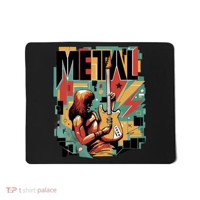 Metal Music Abstract Mousepad