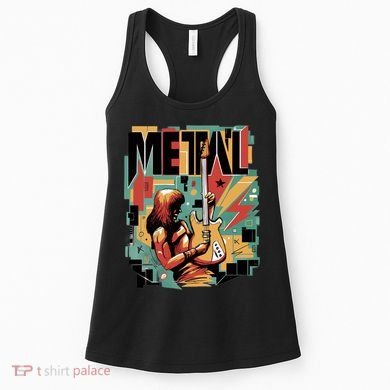 Metal Music Abstract Women's Tank Top