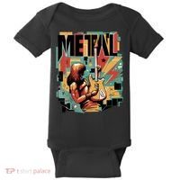 Metal Music Abstract Baby Bodysuit thumb 0