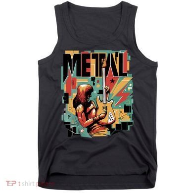 Metal Music Abstract Tank Top