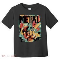Metal Music Abstract Toddler T-Shirt thumb 0