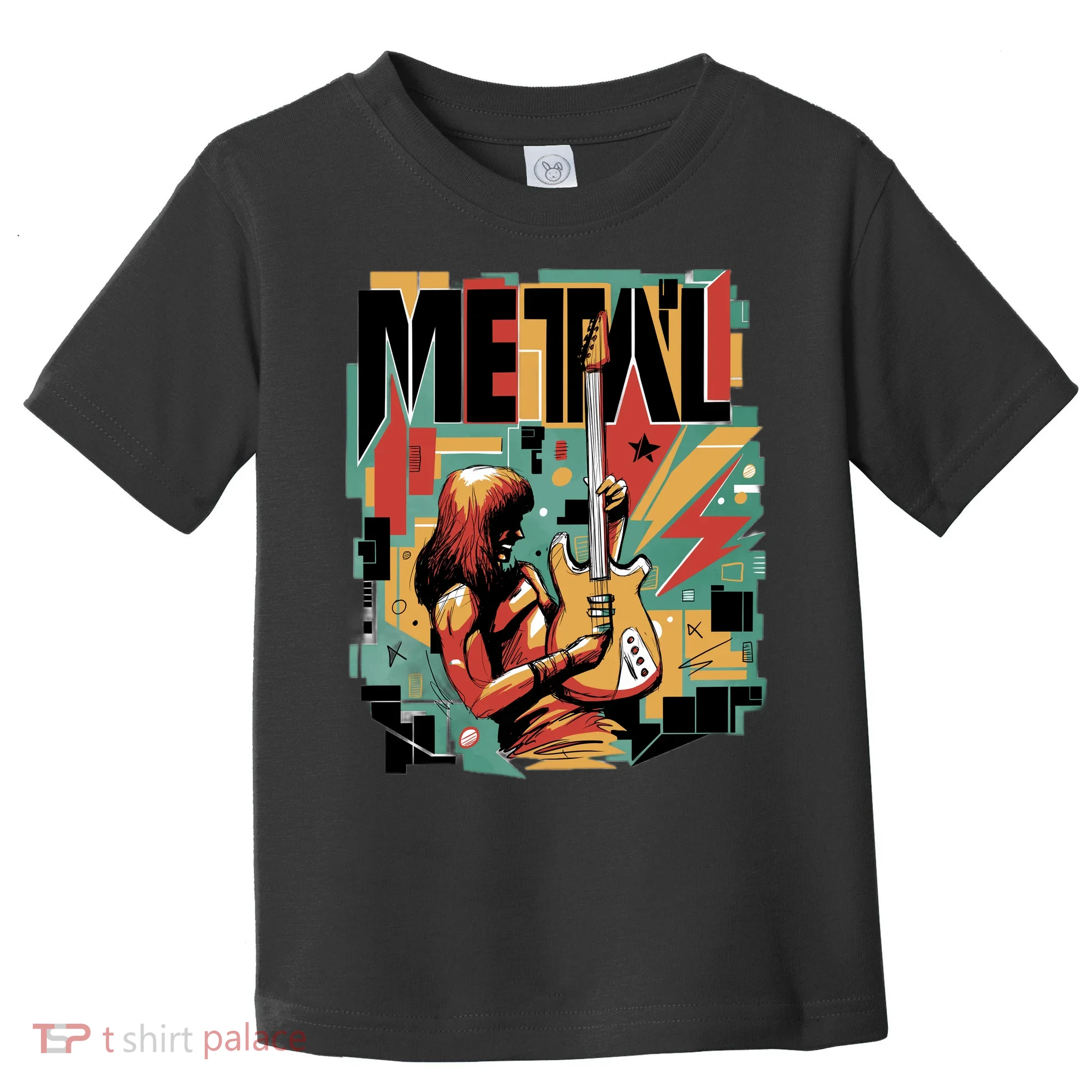 Metal Music Abstract Toddler T-Shirt