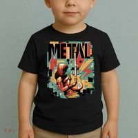 Metal Music Abstract Toddler T-Shirt thumb 2