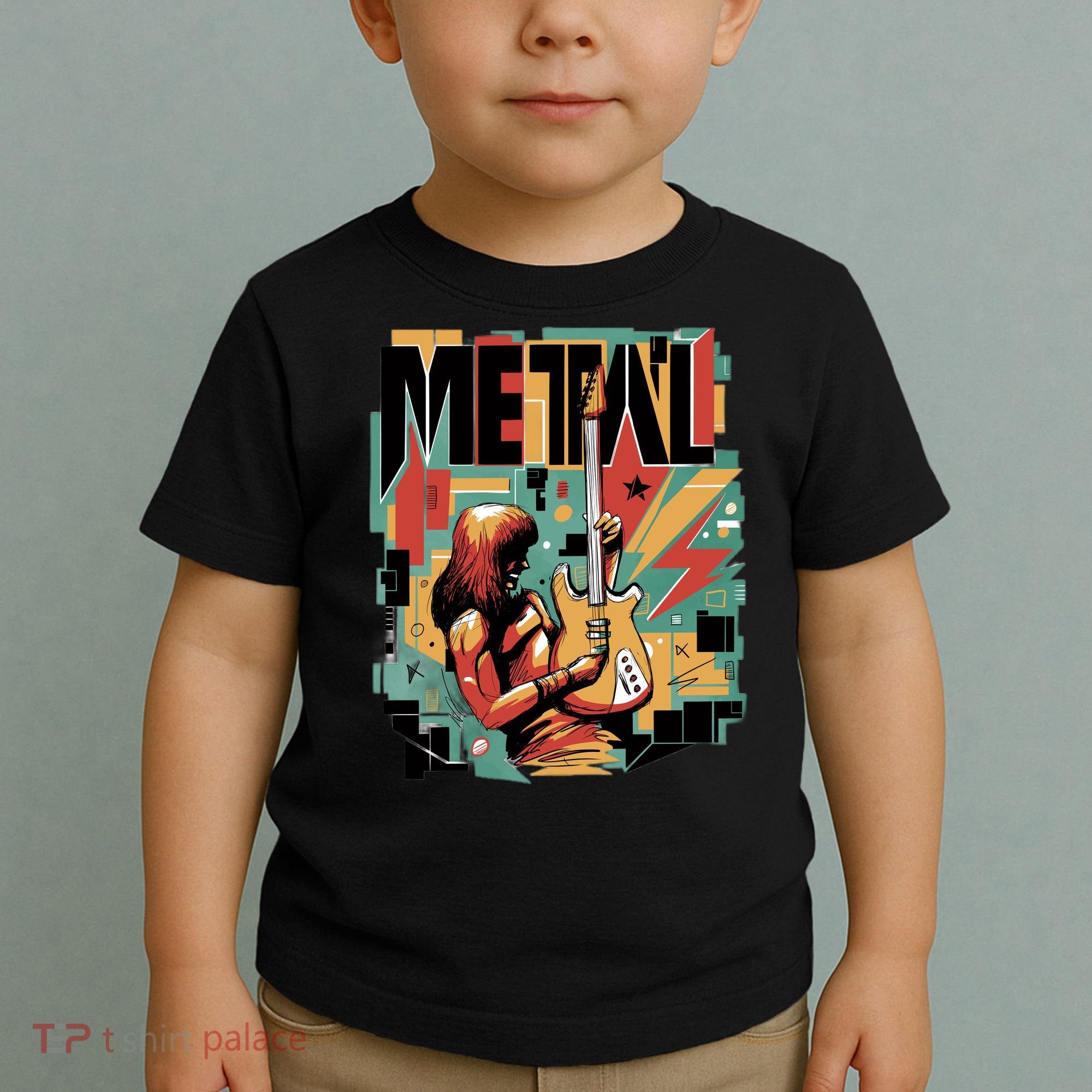 Metal Music Abstract Toddler T-Shirt