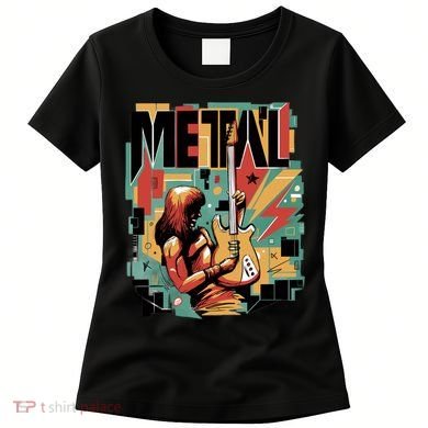 Metal Music Abstract Women's T-Shirt