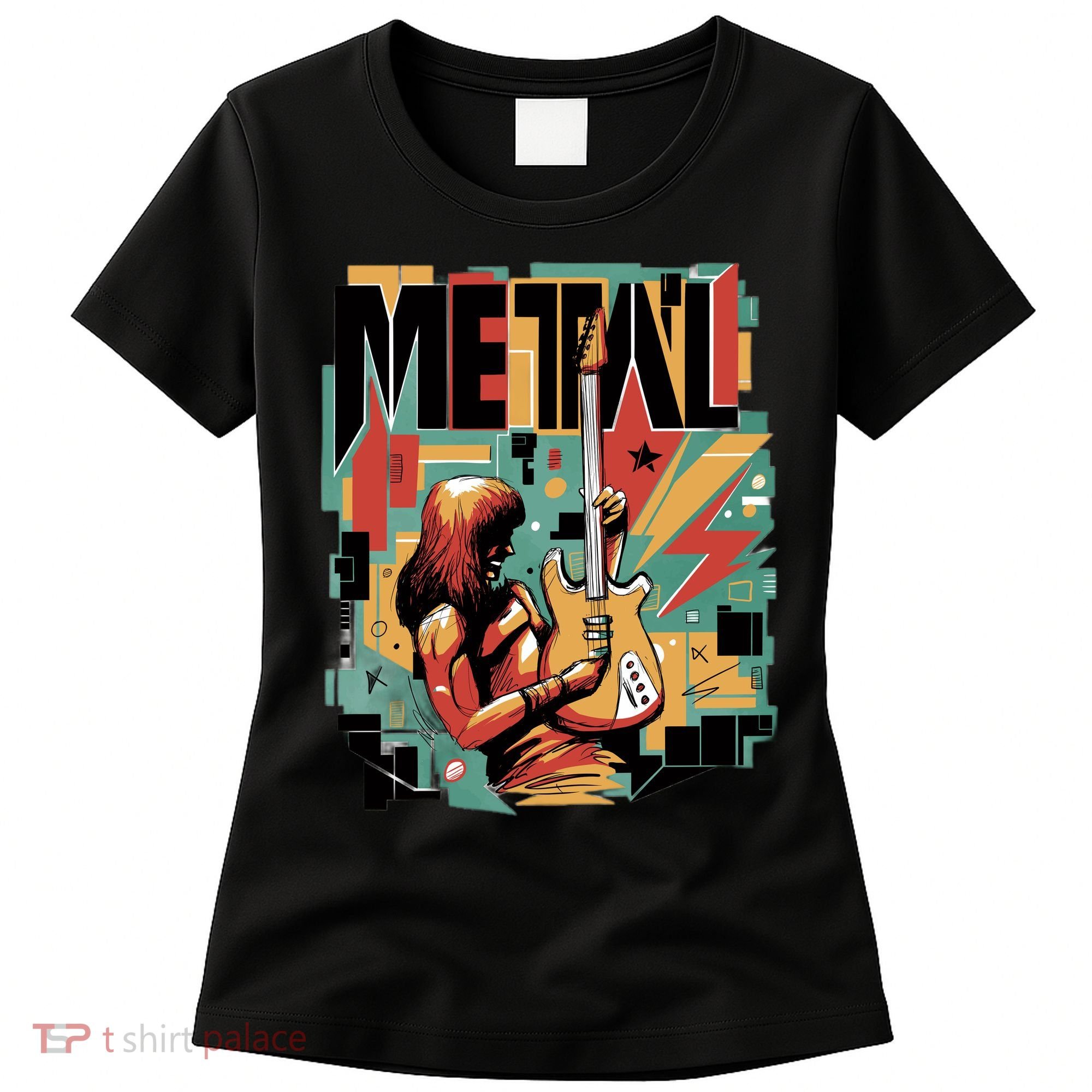 Metal Music Abstract Women's T-Shirt