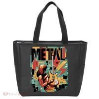Metal Music Abstract Tote Bag thumb 0