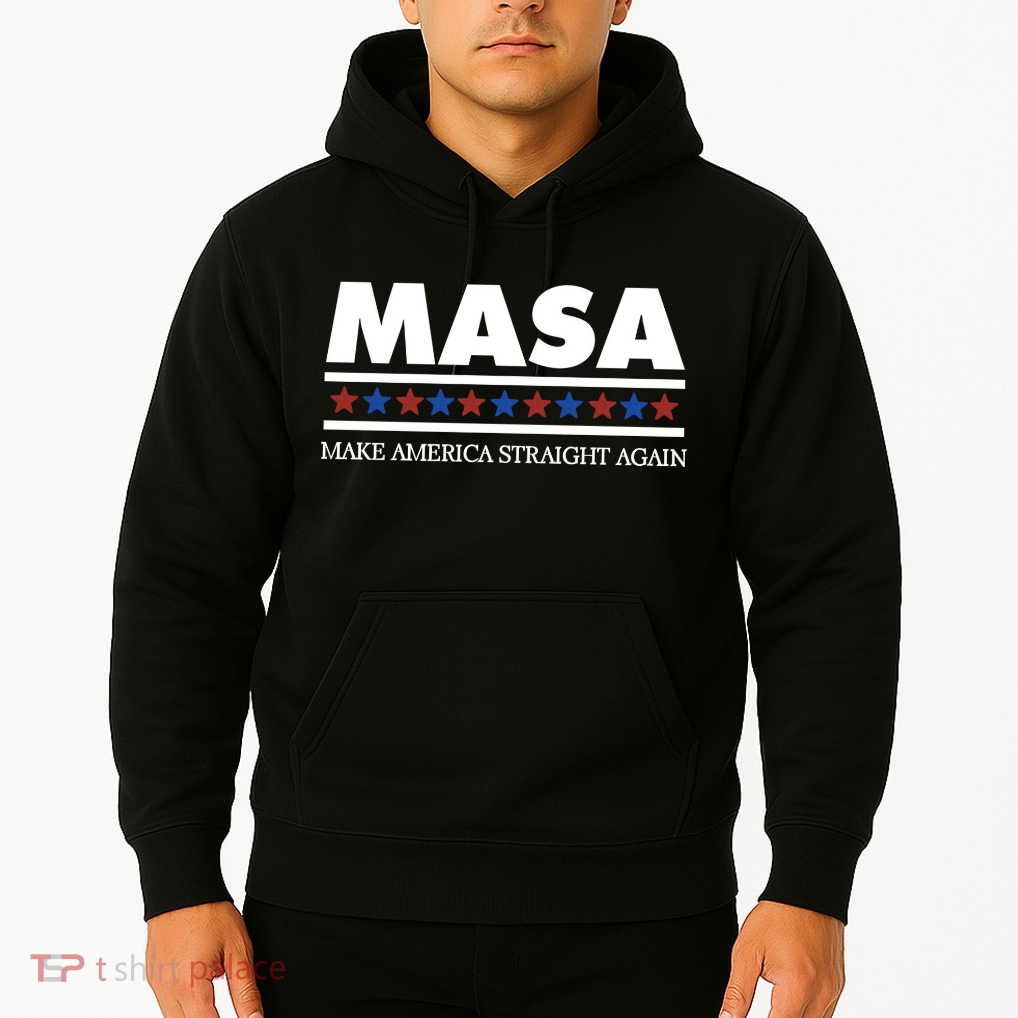 Masa Make America Straight Again Hoodie