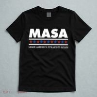 Masa Make America Straight Again T-Shirt thumb 5