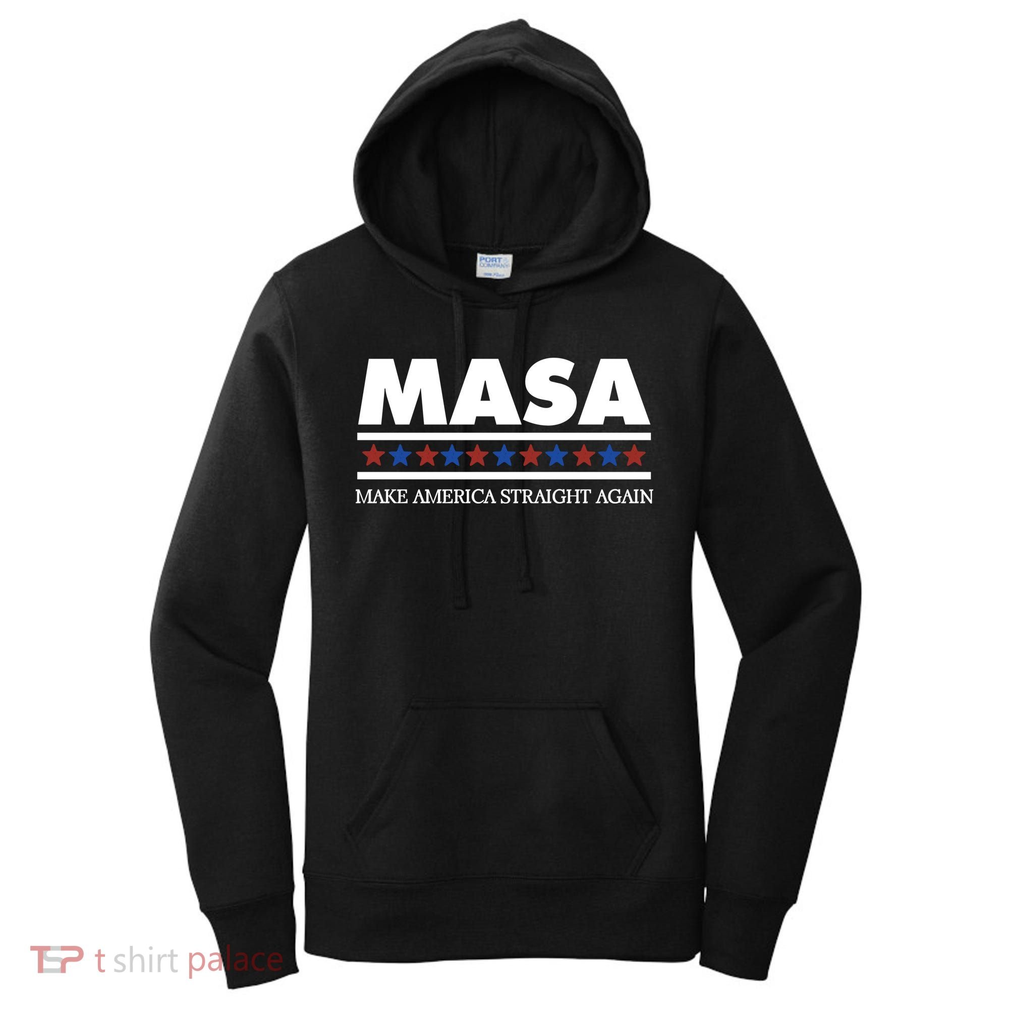 Masa Make America Straight Again Women's Hoodie