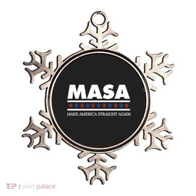 Masa Make America Straight Again Ornament