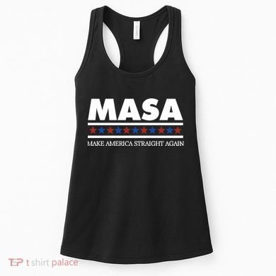 Masa Make America Straight Again Women's Tank Top