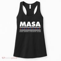 Masa Make America Straight Again Women's Tank Top thumb 0